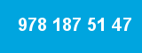 978 187 51 47
